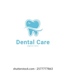 Modern and elegant dentist logo. Dentist logo vector design.