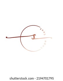 A modern and elegant display letter type S vector logo template 