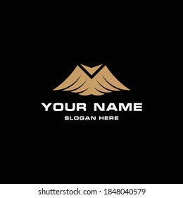 modern and elegant eagle  logo design inspiration