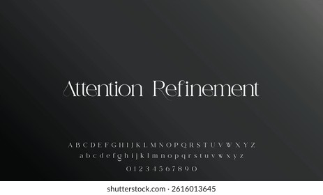 Modern Elegant Fonts – Stylish Serif and Script Typeface for Branding