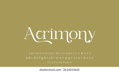 Modern Elegant Fonts – Stylish Serif and Script Typeface for Branding