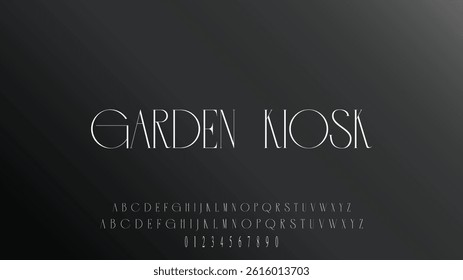 Modern Elegant Fonts – Stylish Serif and Script Typeface for Branding