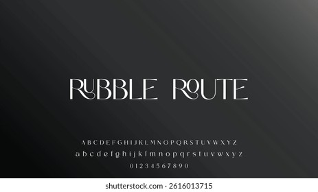 Modern Elegant Fonts – Stylish Serif and Script Typeface for Branding