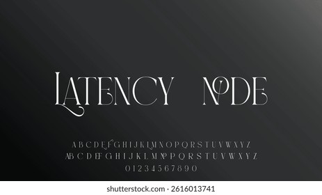 Modern Elegant Fonts – Stylish Serif and Script Typeface for Branding