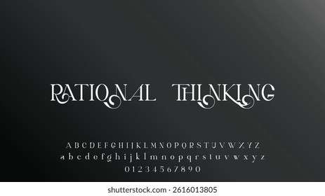 Modern Elegant Fonts – Stylish Serif and Script Typeface for Branding