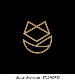 Modern and Elegant Fox Logo Template