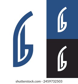 Modern Elegant G Initial Letter Logo for Clothing, Fashion, Company, Brand, Agency, etc.