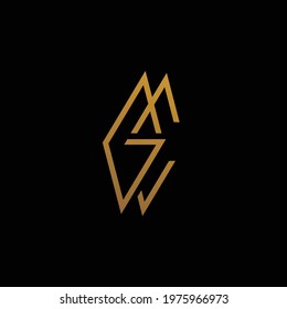 Modern and elegant GC logo design