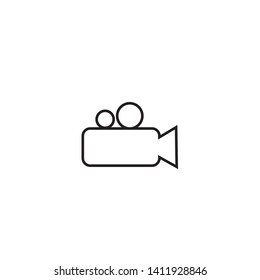 
modern and elegant hendicam icon design