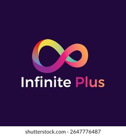 Design moderno e elegante logotipo infinito simbolizando infinitas possibilidades, crescimento e continuidade. Perfeito para tecnologia, bem-estar, finanças e marcas que desejam uma imagem atemporal e versátil.

