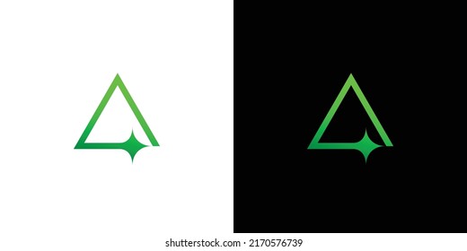 Letra moderna y elegante Diseño inicial del logotipo de higiene 2