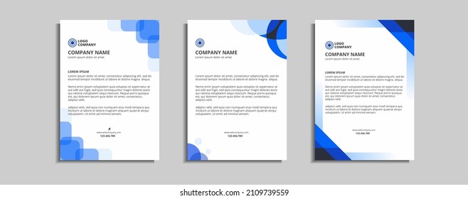 modern and elegant letterhead template design