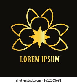 modern and elegant logo design for spa and resort logo, symbol icon. abstract logo.