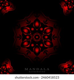 Modern and elegant luxury ethnic mandala background