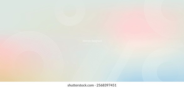 A modern and elegant minimalist design, with abstract elements and a clean aesthetic. Ideal for branding, web design, print media, or other creative projects