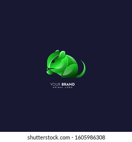 modern and elegant mouse logo