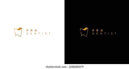 Modern and elegant  pro dentist logo design 4
