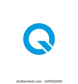 Modern elegant Q logo concept