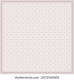 Modern Elegant sweet pastel hijab seamless pattern design