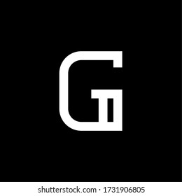 Modern Elegant Vector Logo Letter G. G Letter Serif Design Vector