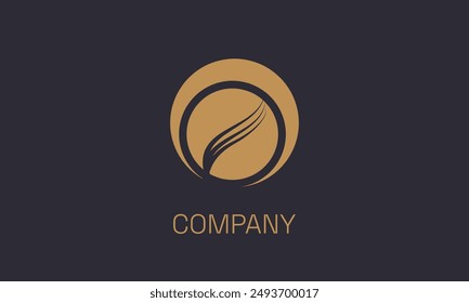 El logotipo moderno y elegante del ala para su negocio
