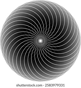 Modern element line art style
