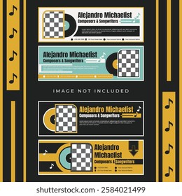 Modern Email Header Post Template