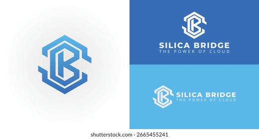 El emblema moderno presenta las iniciales SB dentro de un hexágono unificado, simbolizando un espacio digital seguro y confiable. El diseño geométrico y las líneas limpias transmiten estabilidad, tecnología y confianza.