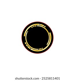 Concepto moderno del logotipo del emblema, Ilustración vectorial