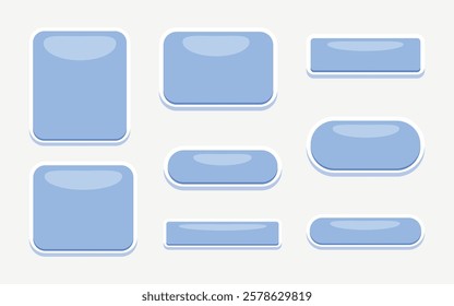 Modern Empty Text Box for Poster and Flyer