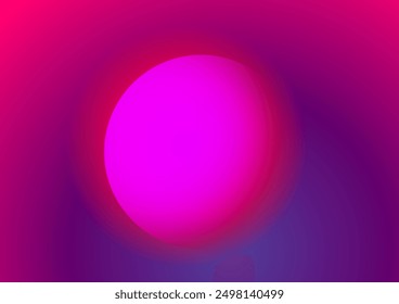 Modern energetic abstract background with bright colors with a sphere in the middle of interlacing colors