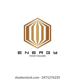 Modern energy logo and business card design. solution, positive, modern, energy, icon. Energy vector illustration.