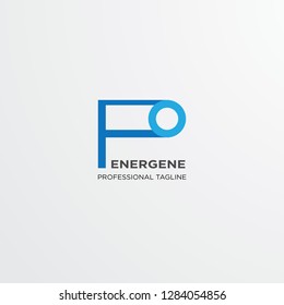 modern energy logo design