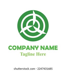 Modern energy logo. solution, positive, modern, energy, icon, Premium Vector