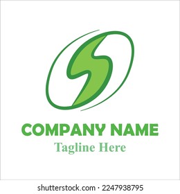 Modern energy logo. solution, positive, modern, energy, icon, Premium Vector