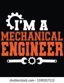 Modern Engineering t-shirt design template