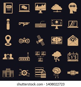 Modern entertainment icons set. Simple set of 25 modern entertainment vector icons for web for any design