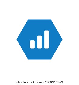 Modern Equalizer Graphic Bar Icon Button Logo