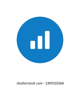 Modern Equalizer Graphic Bar Icon Button Logo