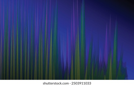 Modern equalizer of sound waves. Vector illustration on dark background - EPS 10