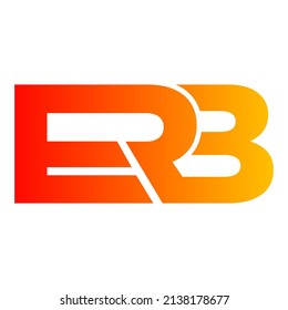 Modern ERB alphabet vector design