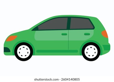 Modern European Car Side View – Stylish Auto Design