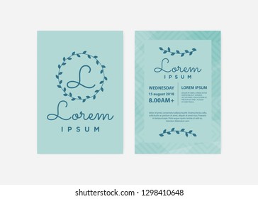 modern event invitation template