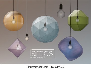 modern exclusive hanging lamp