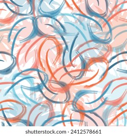 Modern exotic seamless pattern. Tropical leaves.  Abstract design of leaves and flowers. 