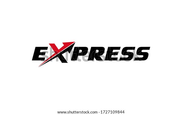 Modern express or express delivery for logo\
designs vector\
editable\
