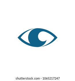 modern eye care logo