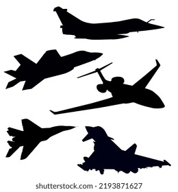 Modern and eye catching jet collection vector