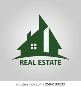 Modern and Eye Catching Real Estate Logo Design