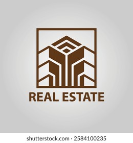 Modern and Eye Catching Real Estate Logo Design